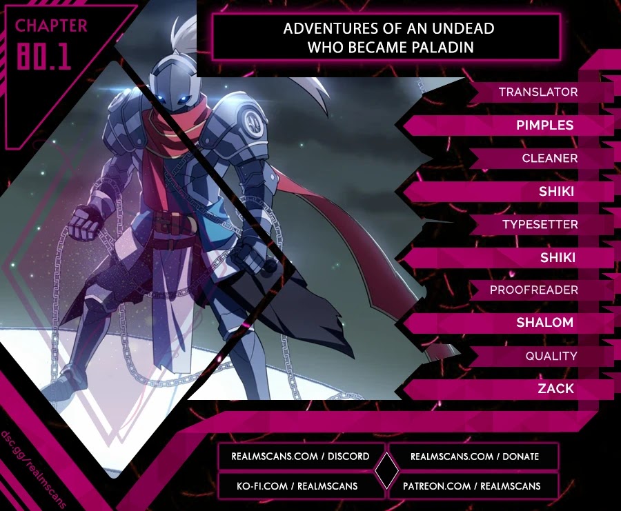 Adventures of an Undead who became Paladin Chapter 80.5 page 1 - Chapter 80.5