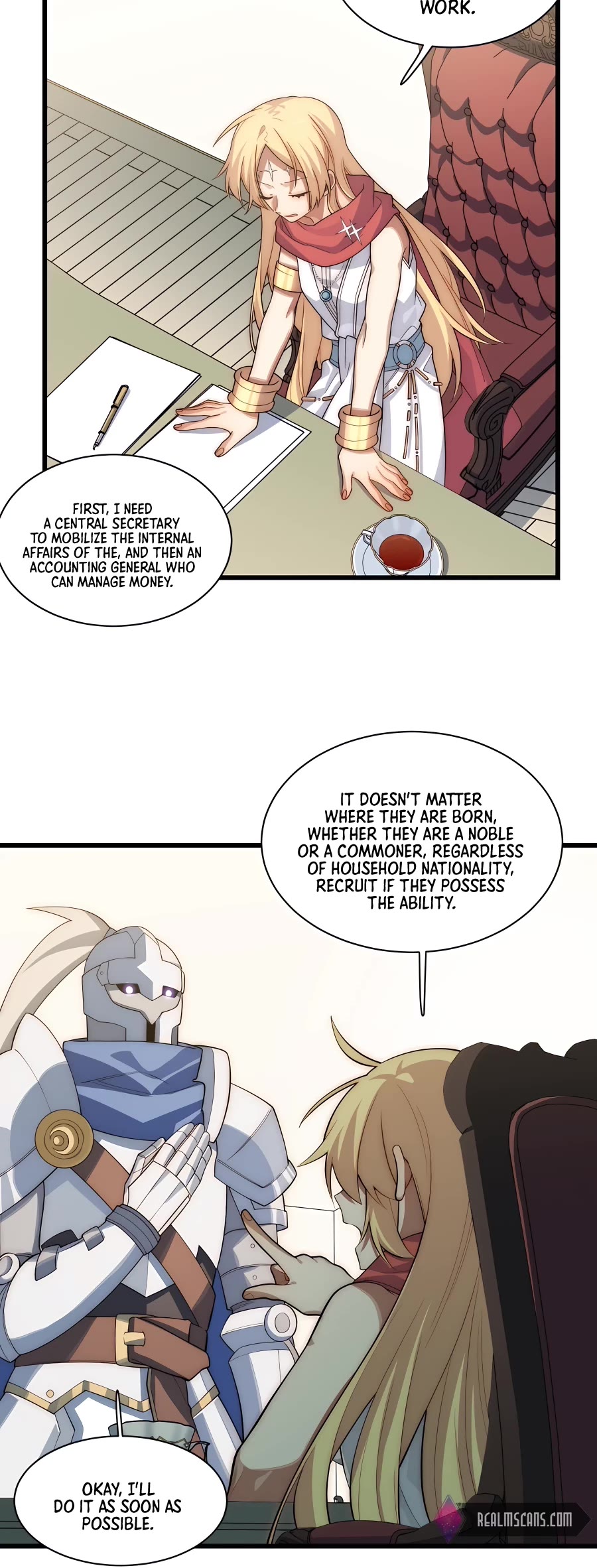 Adventures of an Undead who became Paladin Chapter 96 page 23 - Chapter 96