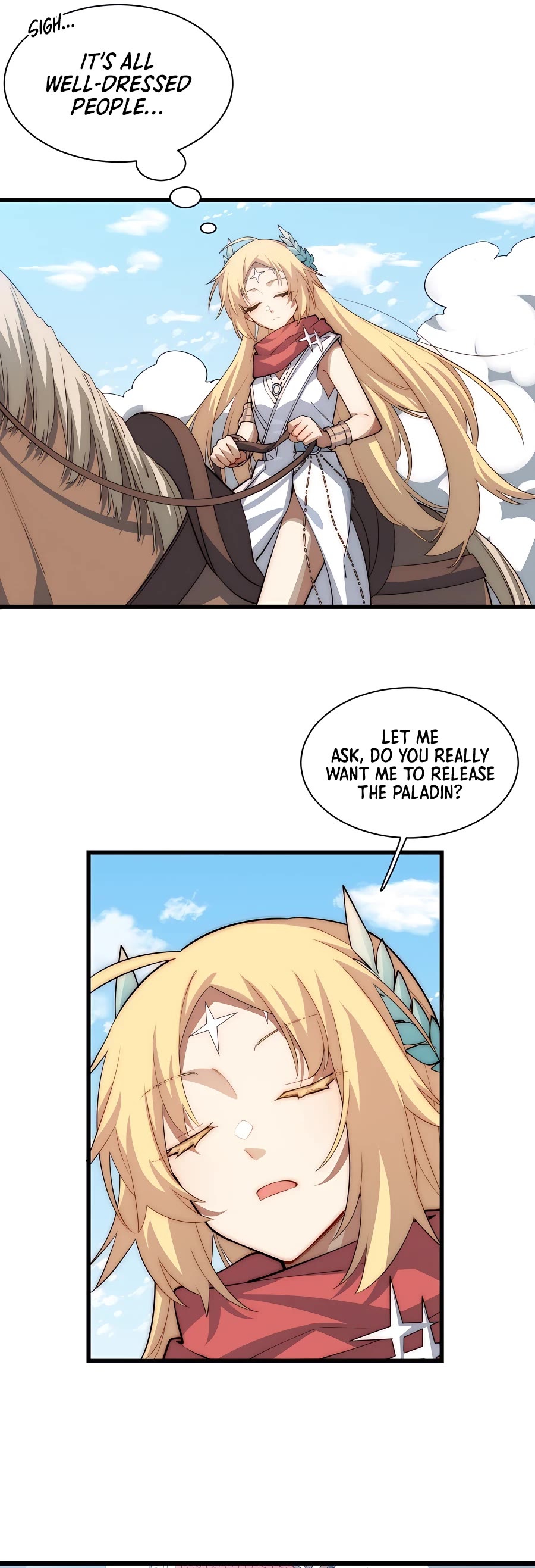 Adventures of an Undead who became Paladin Chapter 97 page 8 - Chapter 97