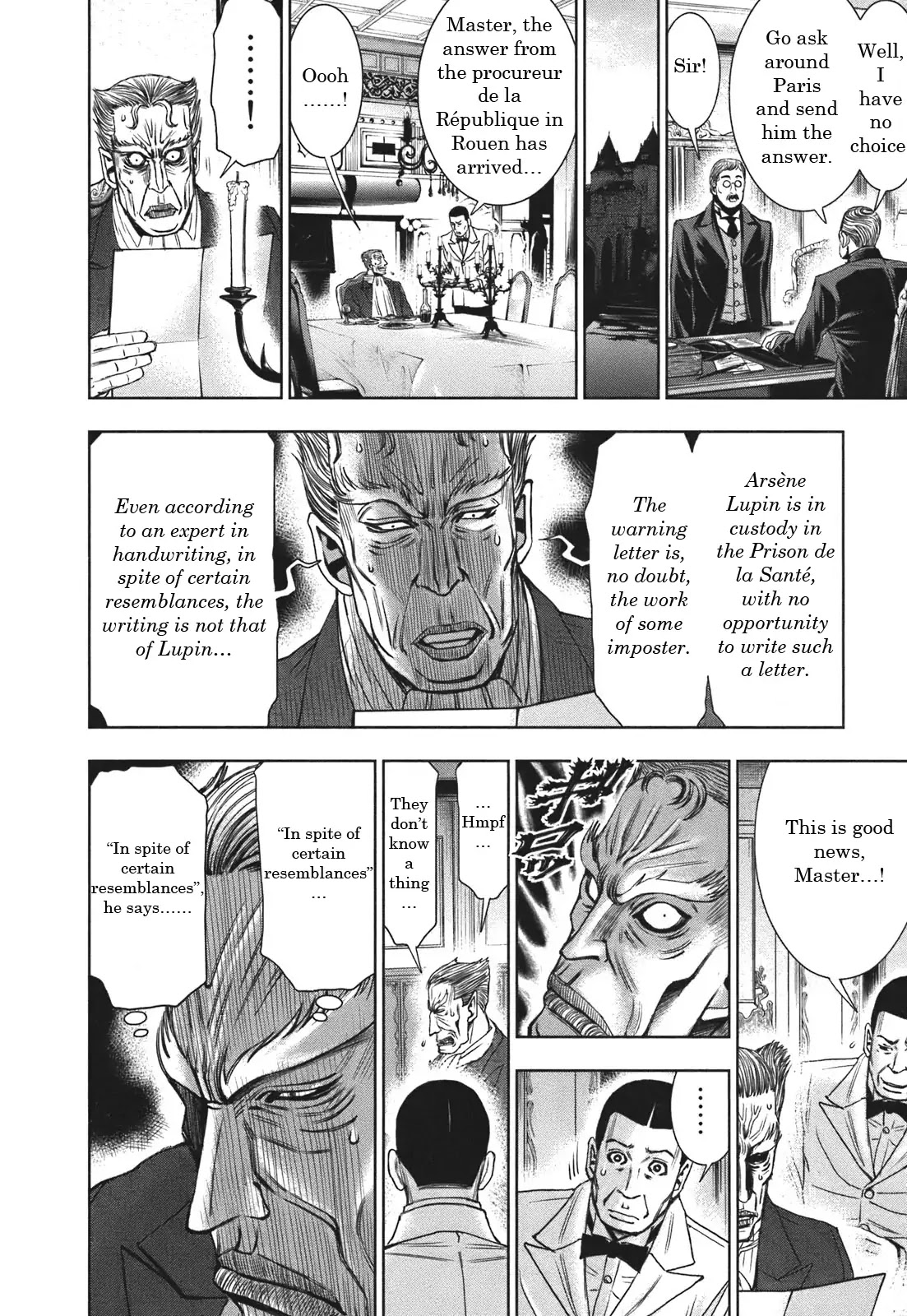 Adventurier: Shinyaku Arsene Lupin Chapter 2 page 12 - Chapter 2 : Arsène Lupin in Prison (part 001)