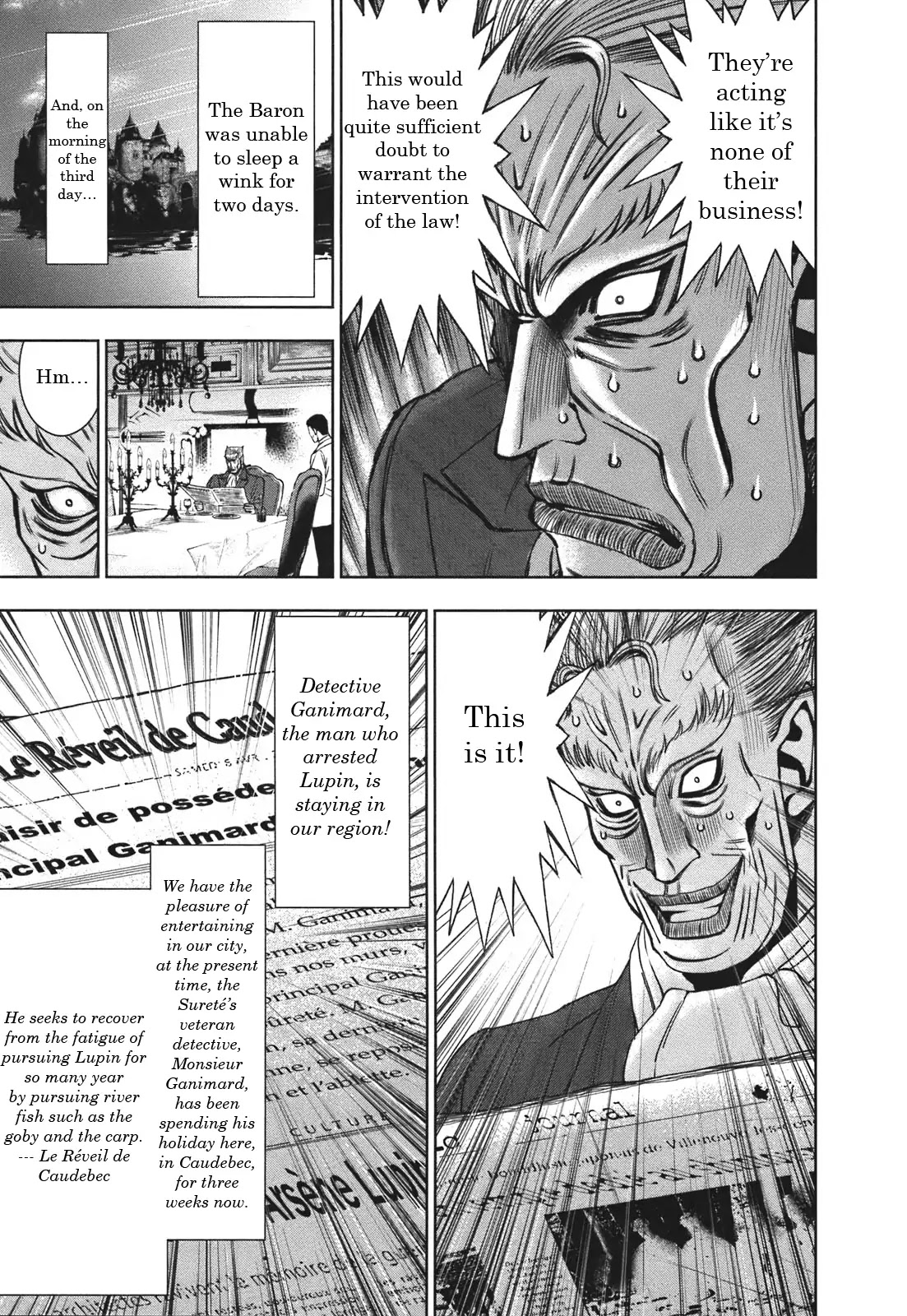 Adventurier: Shinyaku Arsene Lupin Chapter 2 page 13 - Chapter 2 : Arsène Lupin in Prison (part 001)