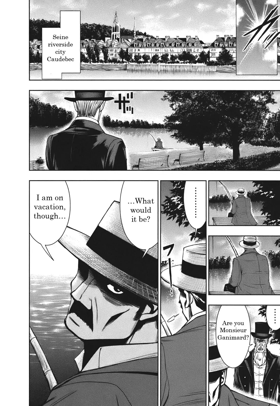 Adventurier: Shinyaku Arsene Lupin Chapter 2 page 14 - Chapter 2 : Arsène Lupin in Prison (part 001)