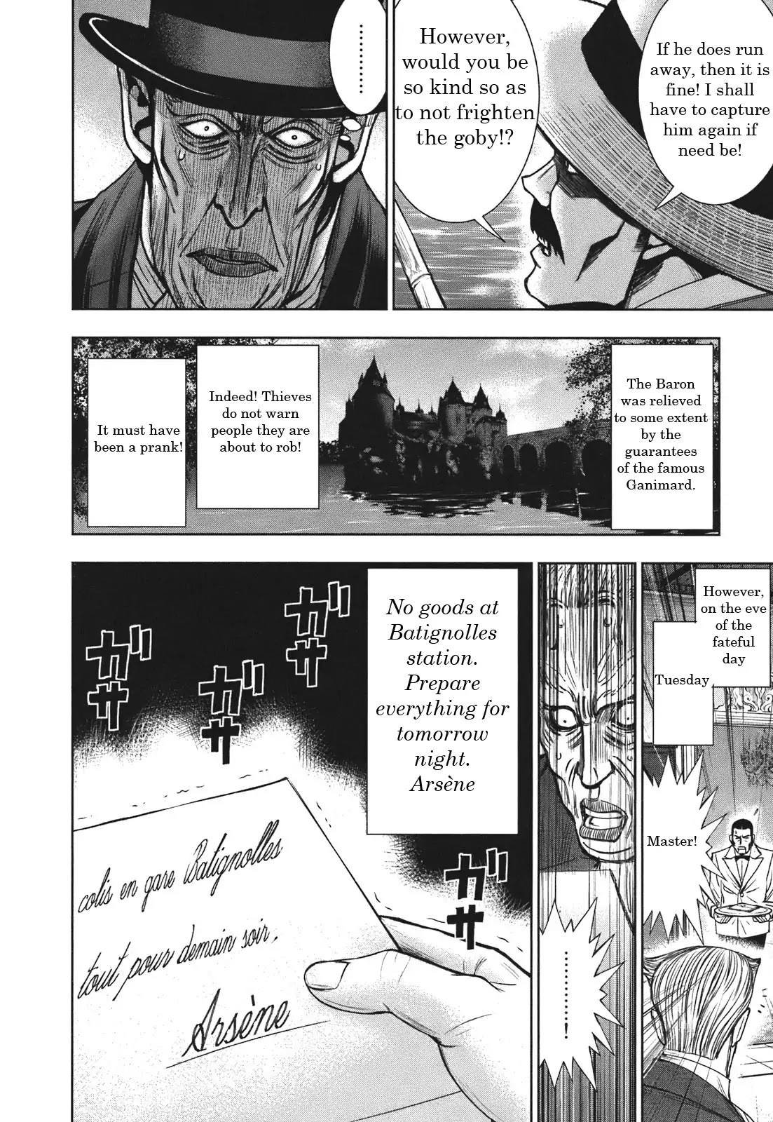 Adventurier: Shinyaku Arsene Lupin Chapter 2 page 16 - Chapter 2 : Arsène Lupin in Prison (part 001)