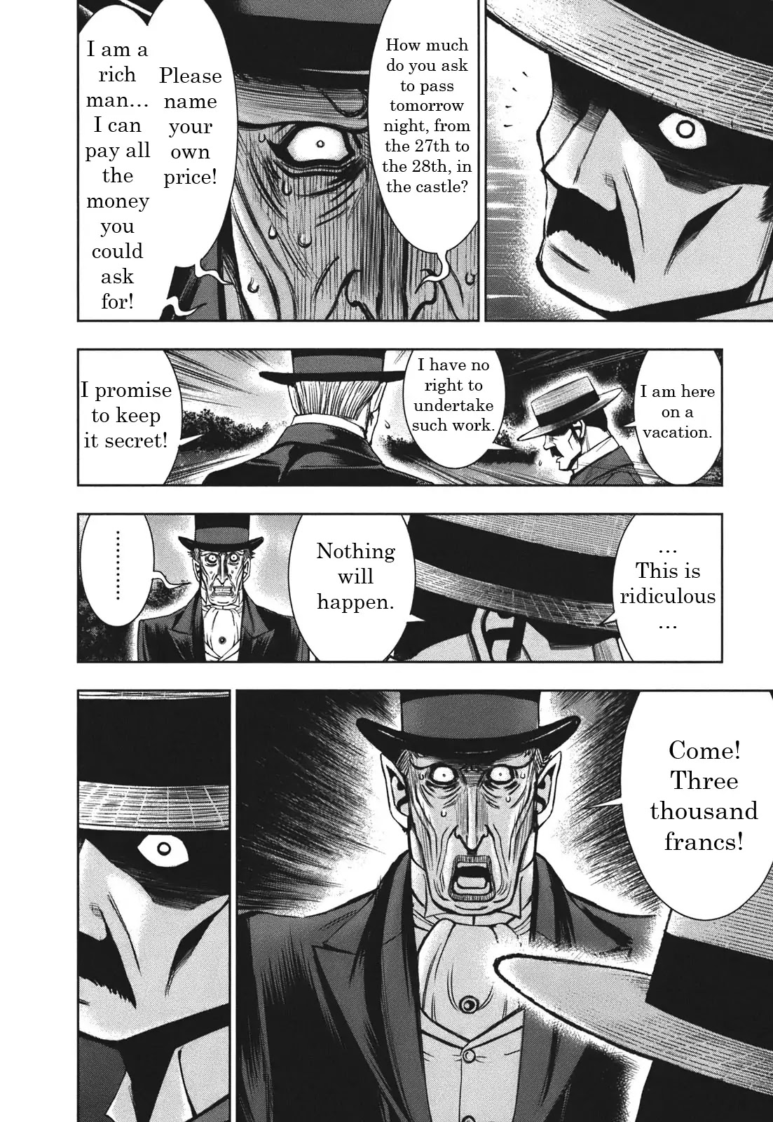 Adventurier: Shinyaku Arsene Lupin Chapter 2 page 18 - Chapter 2 : Arsène Lupin in Prison (part 001)