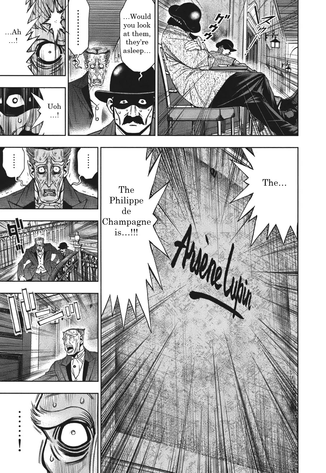 Adventurier: Shinyaku Arsene Lupin Chapter 2 page 25 - Chapter 2 : Arsène Lupin in Prison (part 001)