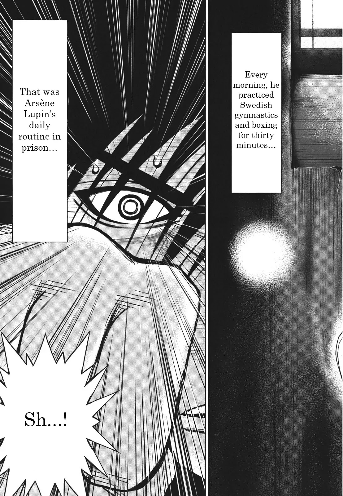 Adventurier: Shinyaku Arsene Lupin Chapter 2 page 3 - Chapter 2 : Arsène Lupin in Prison (part 001)