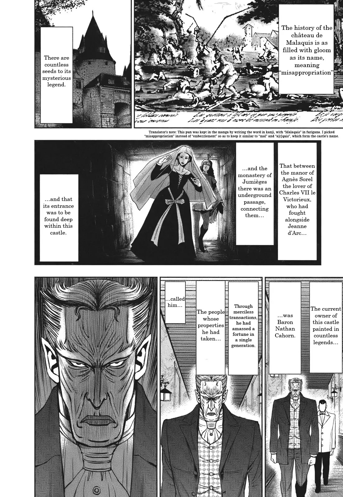 Adventurier: Shinyaku Arsene Lupin Chapter 2 page 8 - Chapter 2 : Arsène Lupin in Prison (part 001)