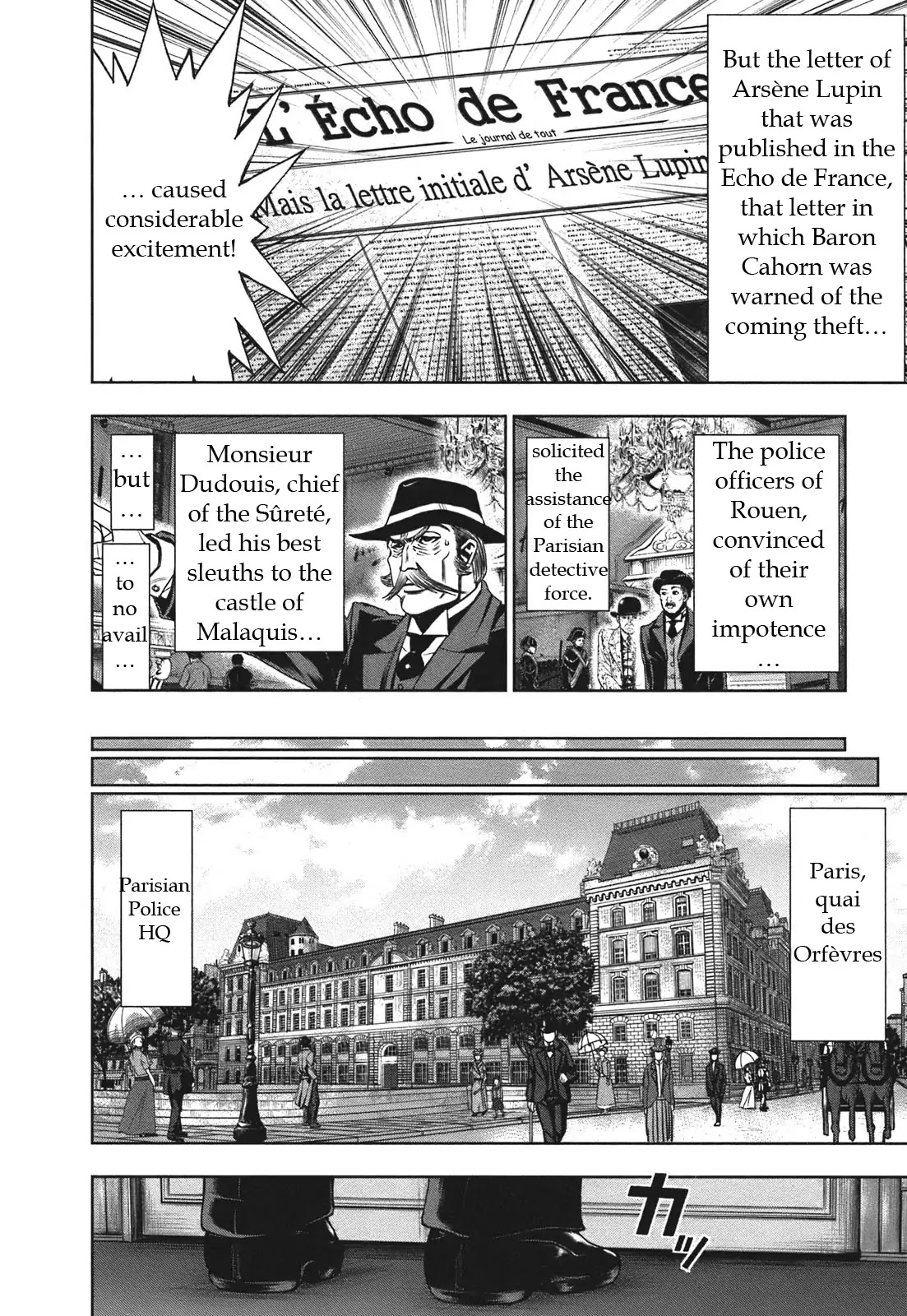 Adventurier: Shinyaku Arsene Lupin Chapter 3 page 10 - Chapter 3 : Arsene Lupin in Prison (part 002)