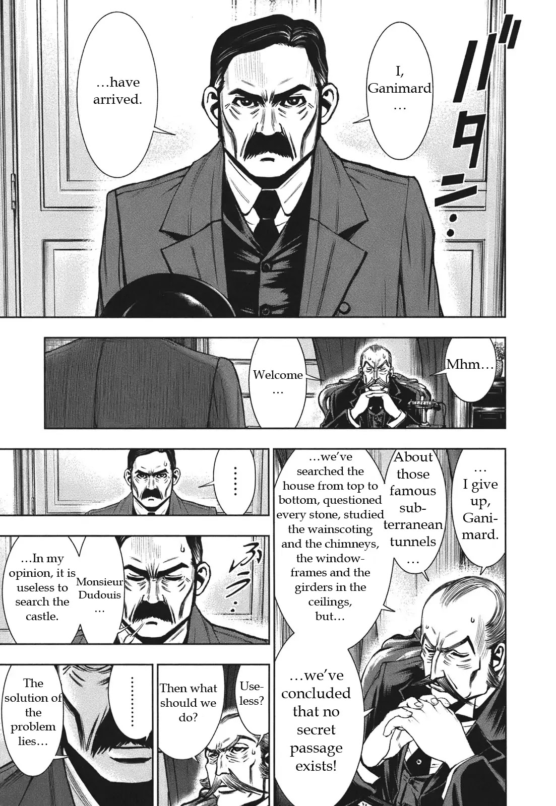 Adventurier: Shinyaku Arsene Lupin Chapter 3 page 11 - Chapter 3 : Arsene Lupin in Prison (part 002)