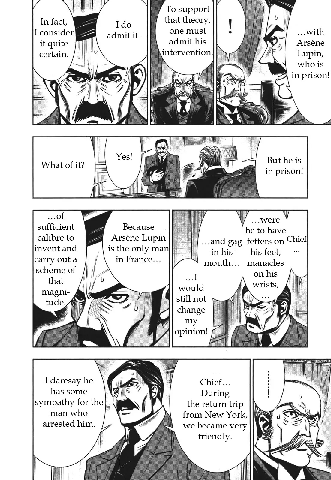 Adventurier: Shinyaku Arsene Lupin Chapter 3 page 12 - Chapter 3 : Arsene Lupin in Prison (part 002)