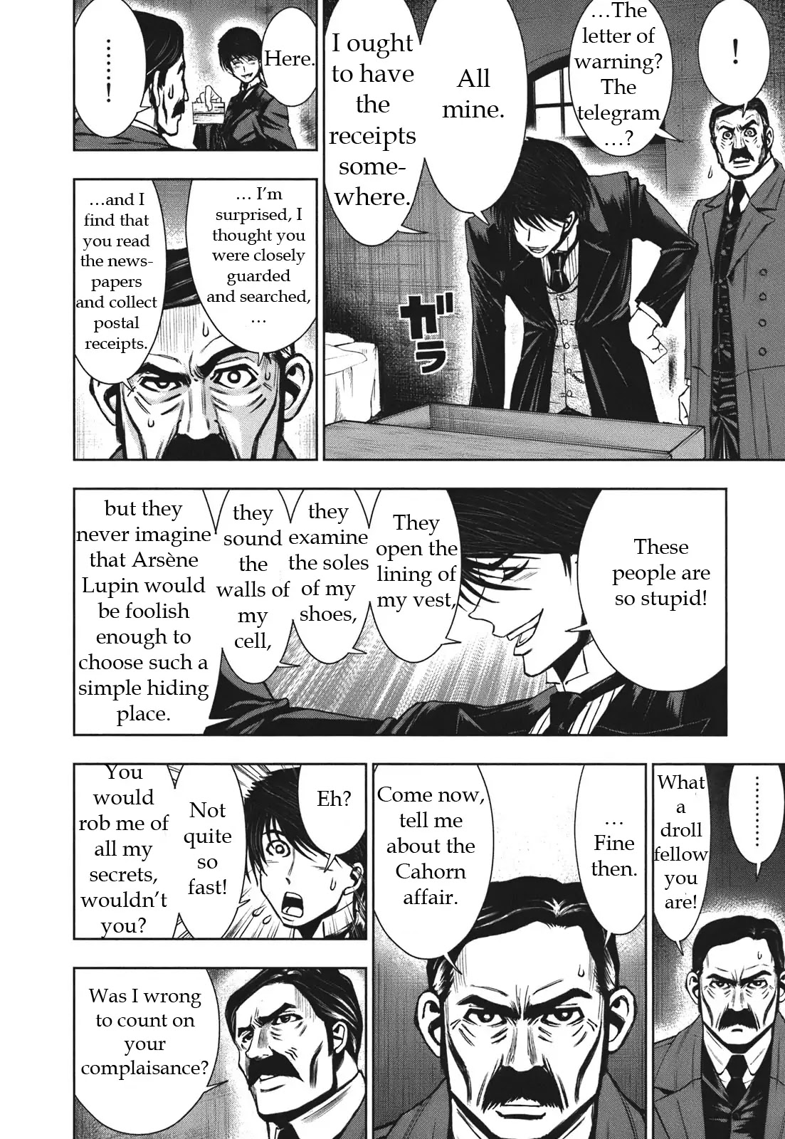 Adventurier: Shinyaku Arsene Lupin Chapter 3 page 16 - Chapter 3 : Arsene Lupin in Prison (part 002)