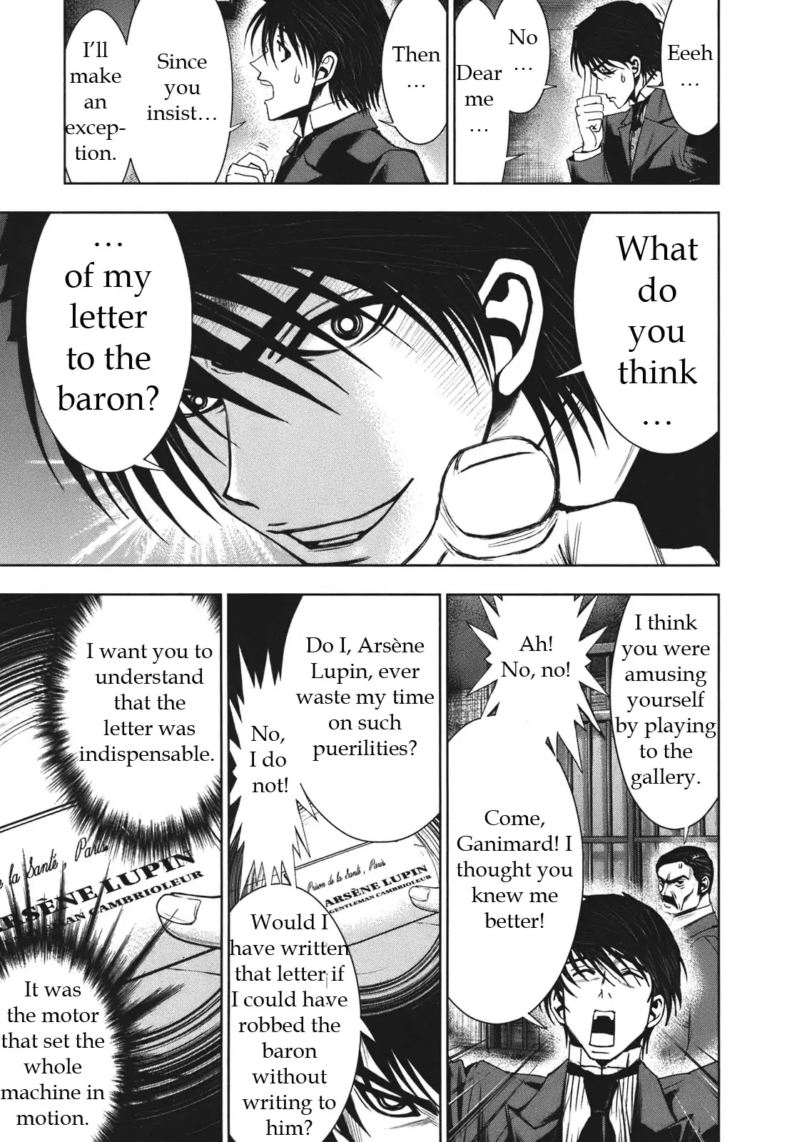 Adventurier: Shinyaku Arsene Lupin Chapter 3 page 17 - Chapter 3 : Arsene Lupin in Prison (part 002)