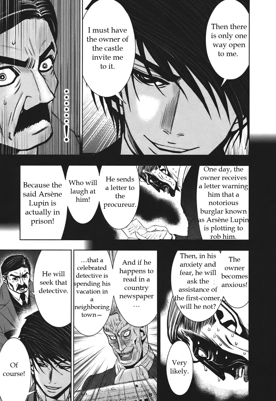 Adventurier: Shinyaku Arsene Lupin Chapter 3 page 19 - Chapter 3 : Arsene Lupin in Prison (part 002)