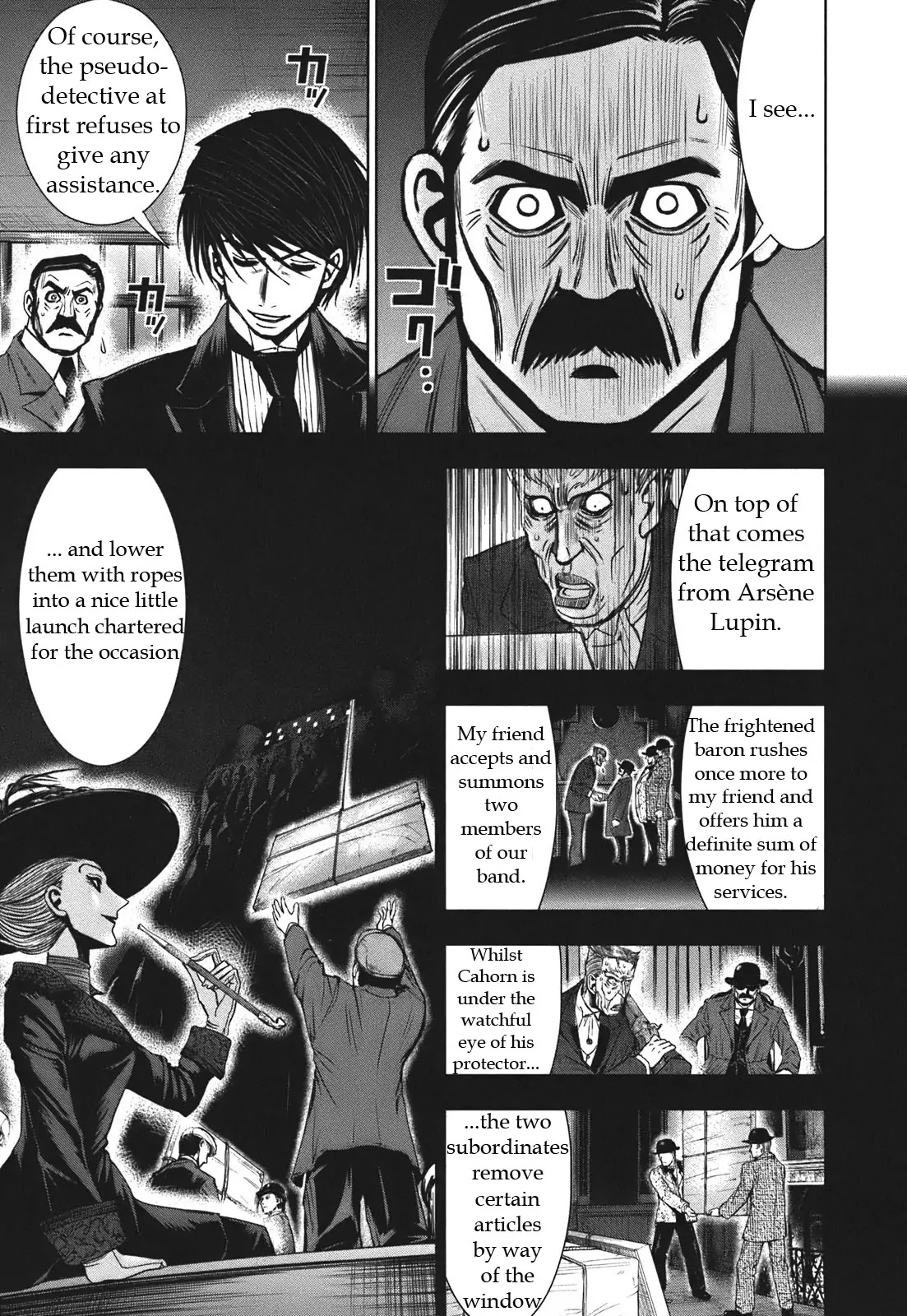 Adventurier: Shinyaku Arsene Lupin Chapter 3 page 21 - Chapter 3 : Arsene Lupin in Prison (part 002)