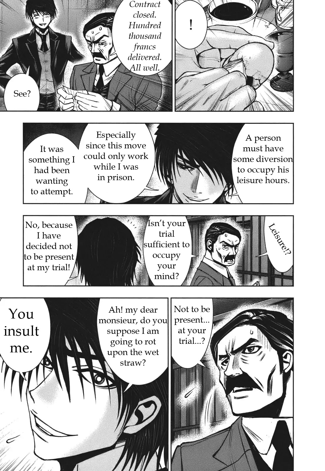 Adventurier: Shinyaku Arsene Lupin Chapter 3 page 25 - Chapter 3 : Arsene Lupin in Prison (part 002)