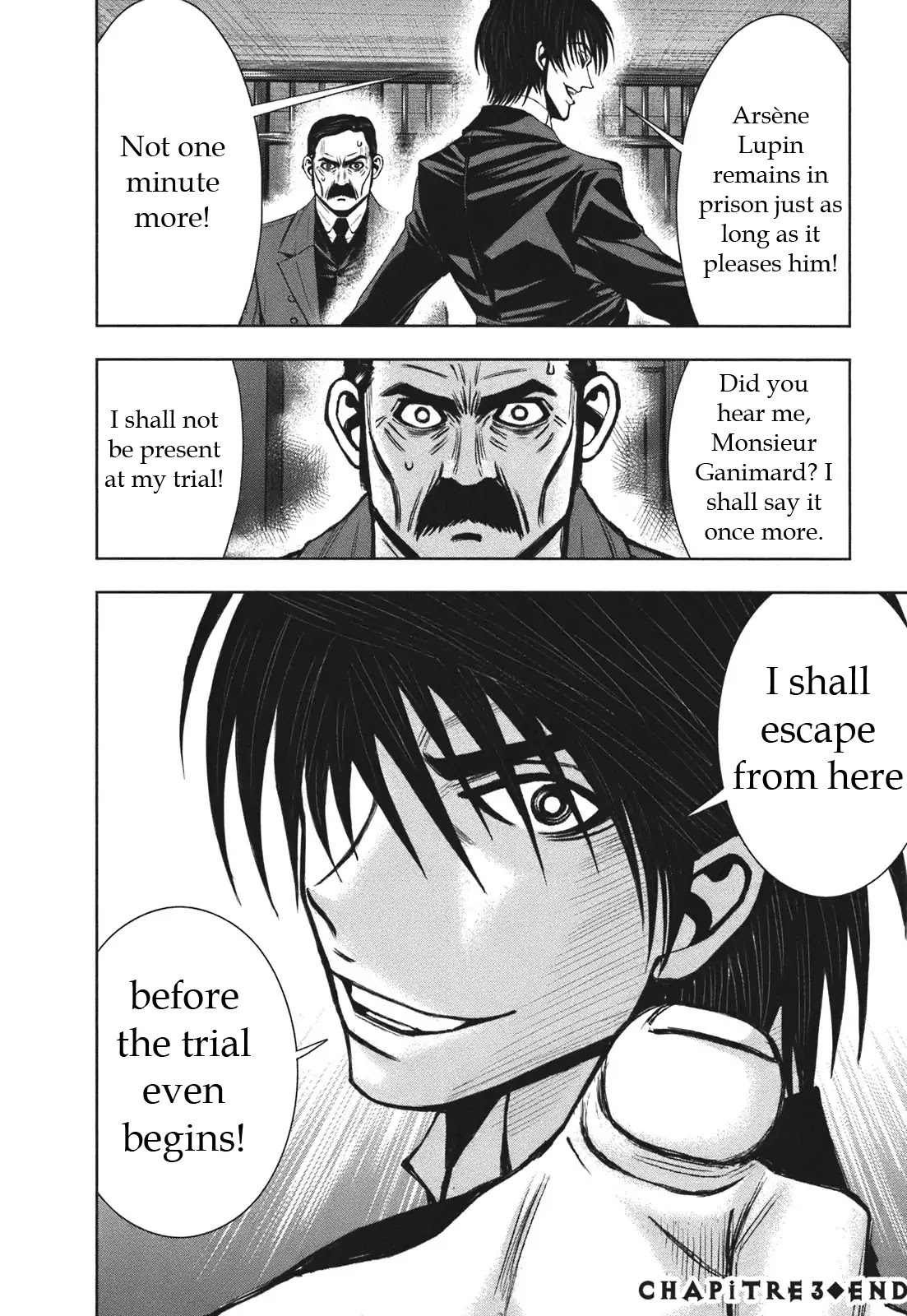 Adventurier: Shinyaku Arsene Lupin Chapter 3 page 26 - Chapter 3 : Arsene Lupin in Prison (part 002)