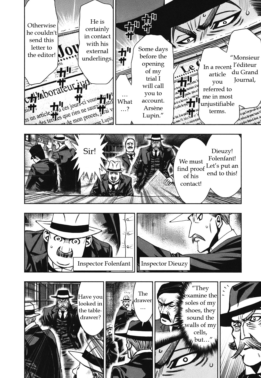 Adventurier: Shinyaku Arsene Lupin Chapter 4 page 10 - Chapter 4