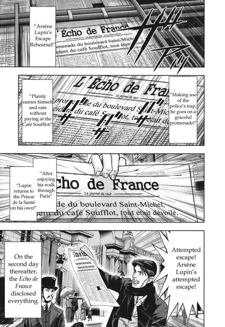 Adventurier: Shinyaku Arsene Lupin Chapter 5 page 1 - Chapter 5 : The Escape of ArsÃ¨ne Lupin (Part 2)