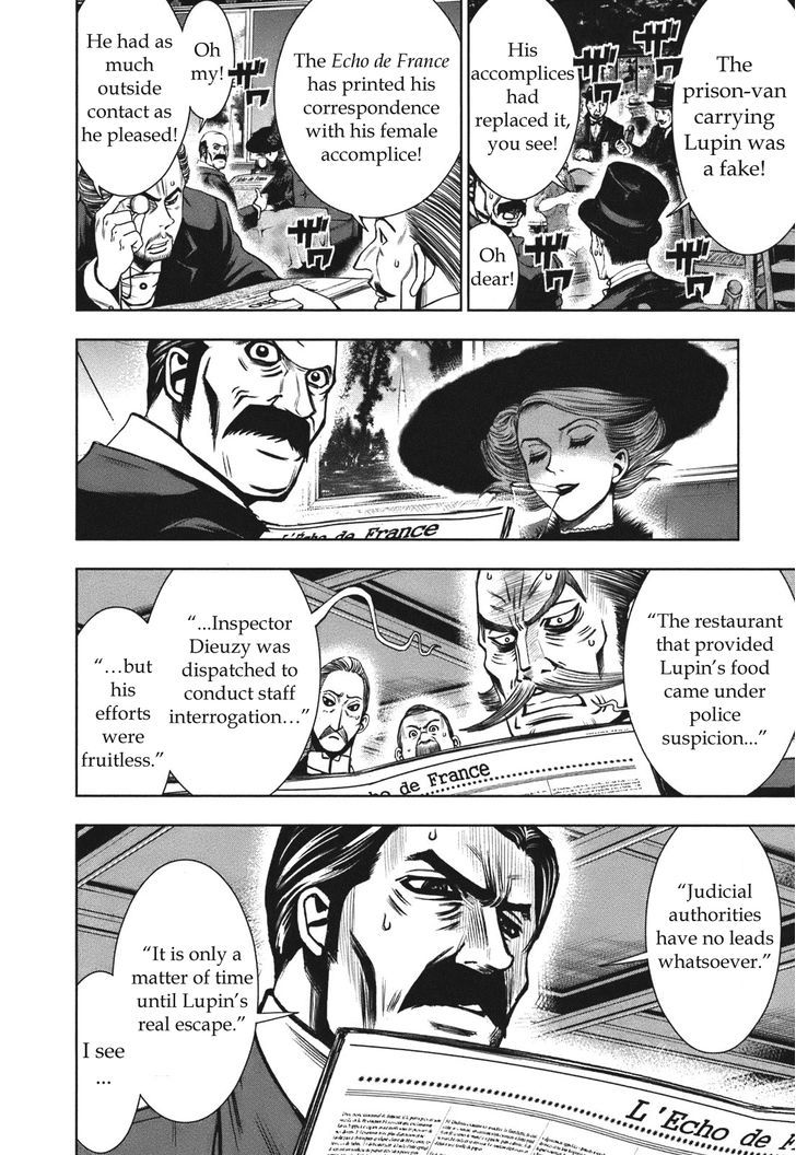 Adventurier: Shinyaku Arsene Lupin Chapter 5 page 2 - Chapter 5 : The Escape of ArsÃ¨ne Lupin (Part 2)