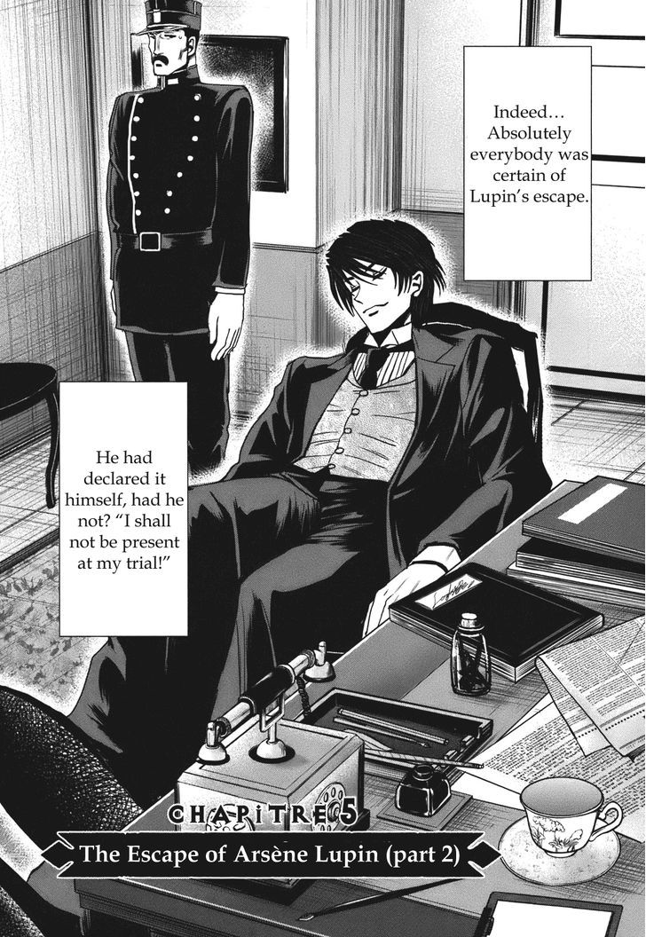 Adventurier: Shinyaku Arsene Lupin Chapter 5 page 3 - Chapter 5 : The Escape of ArsÃ¨ne Lupin (Part 2)
