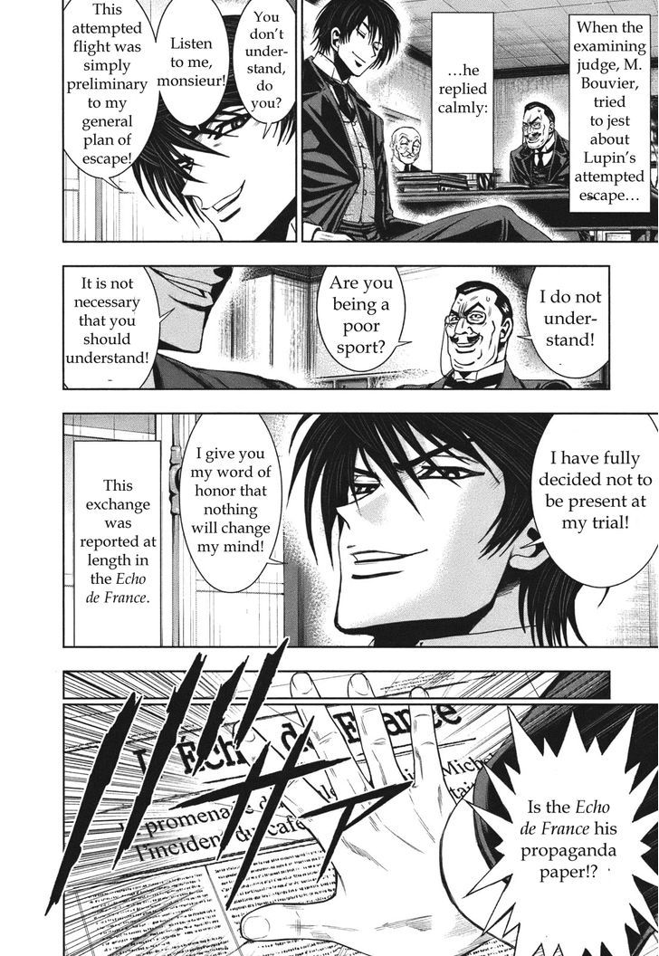Adventurier: Shinyaku Arsene Lupin Chapter 5 page 4 - Chapter 5 : The Escape of ArsÃ¨ne Lupin (Part 2)