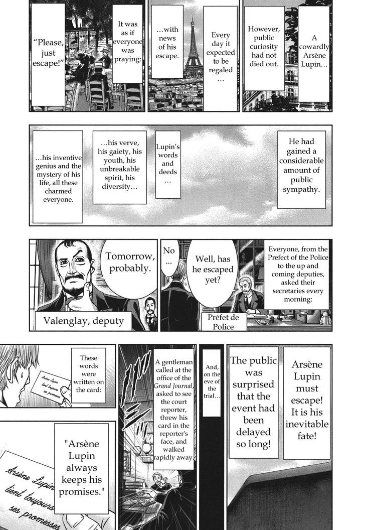 Adventurier: Shinyaku Arsene Lupin Chapter 5 page 9 - Chapter 5 : The Escape of ArsÃ¨ne Lupin (Part 2)