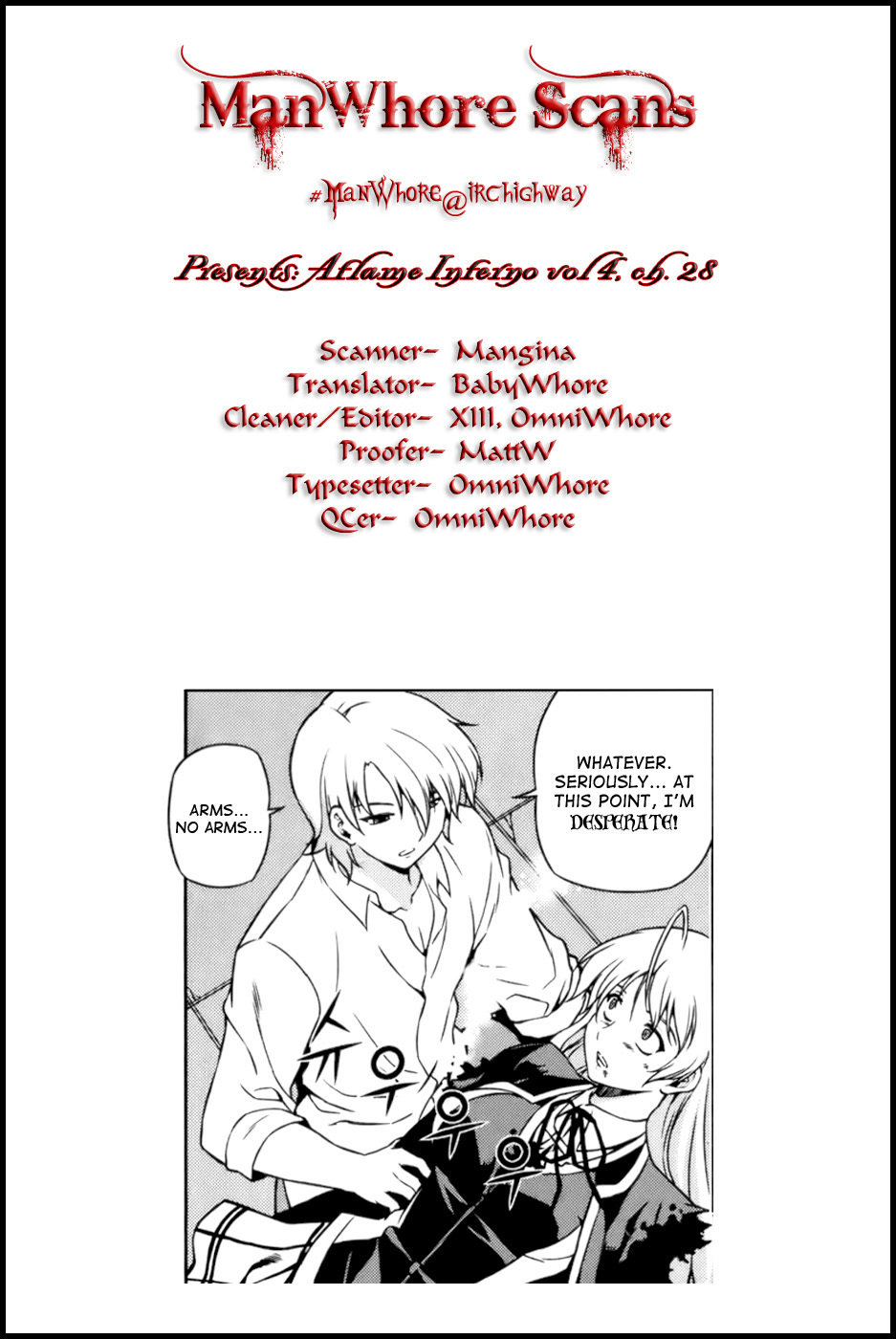 Aflame Inferno Chapter 28 page 21 - Chapter 28: Humiliation