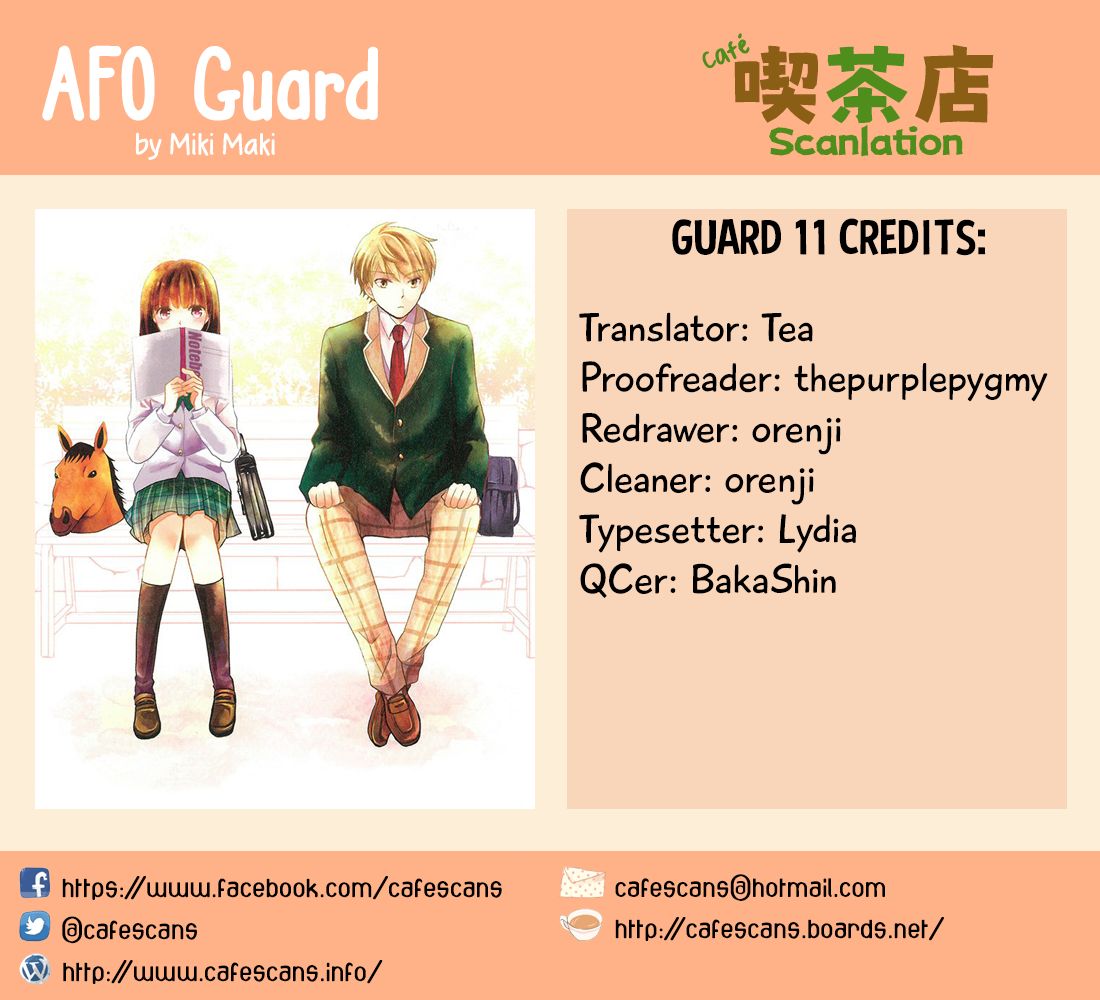 Afo Guard Chapter 11 page 1 - Chapter 11 : The time before exams