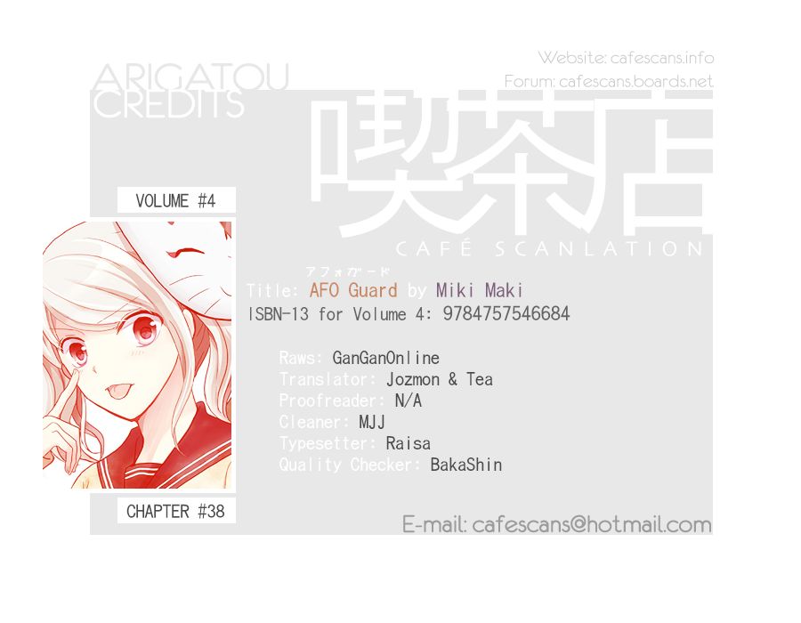 Afo Guard Chapter 38 page 1 - Chapter 38 : Because I want to be with you