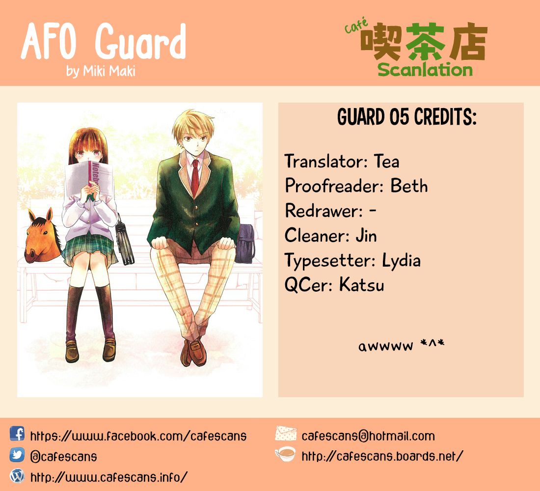 Afo Guard Chapter 5 page 1 - Chapter 5 : Call My Name
