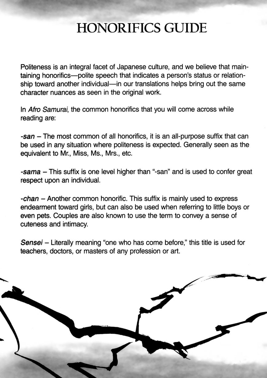 Afro Samurai Chapter 10.5 page 1 - Chapter 10.5