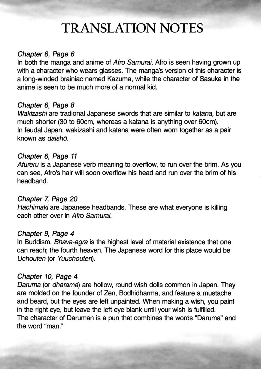 Afro Samurai Chapter 10.5 page 2 - Chapter 10.5