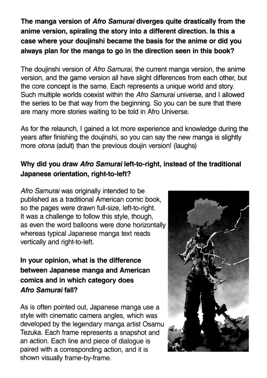 Afro Samurai Chapter 10.5 page 4 - Chapter 10.5