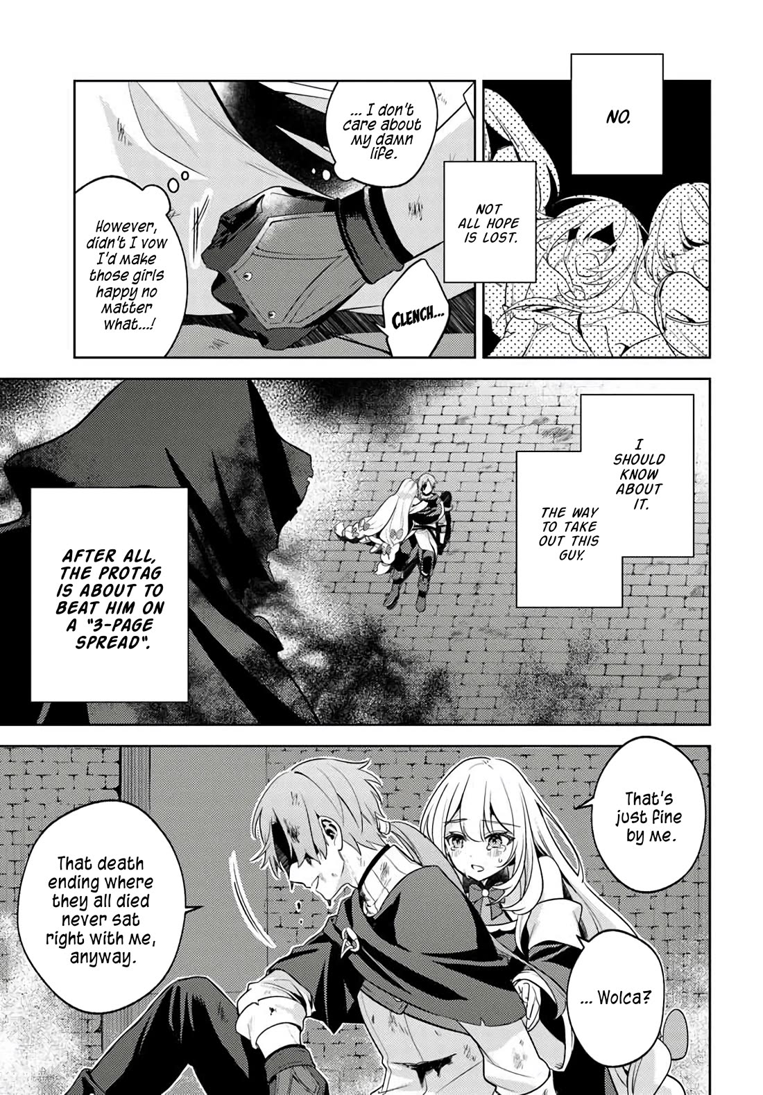 After a Desperate Struggle to Avoid Annihilation, My Party Became Unwell Chapter 1 page 12 - Chapter 1: The Way to Use a Life