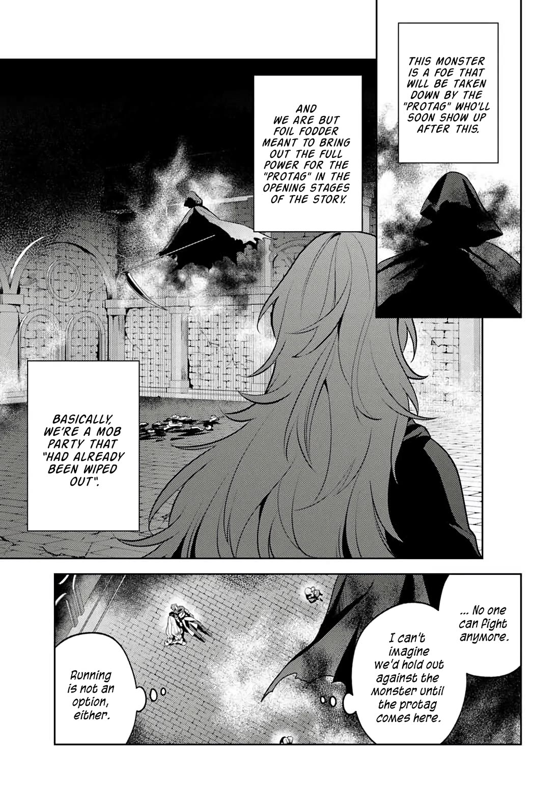 After a Desperate Struggle to Avoid Annihilation, My Party Became Unwell Chapter 1 page 8 - Chapter 1: The Way to Use a Life