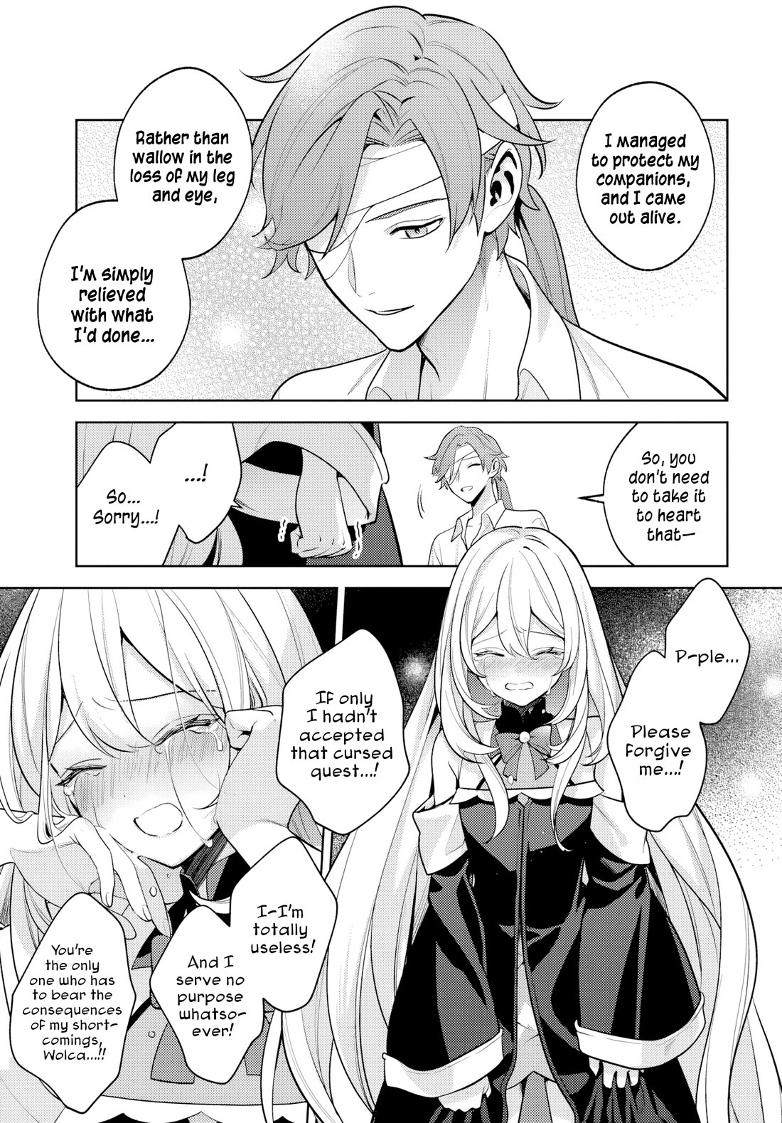 After a Desperate Struggle to Avoid Annihilation, My Party Became Unwell Chapter 2 page 18 - Chapter 2: Far too Heavy Emotions