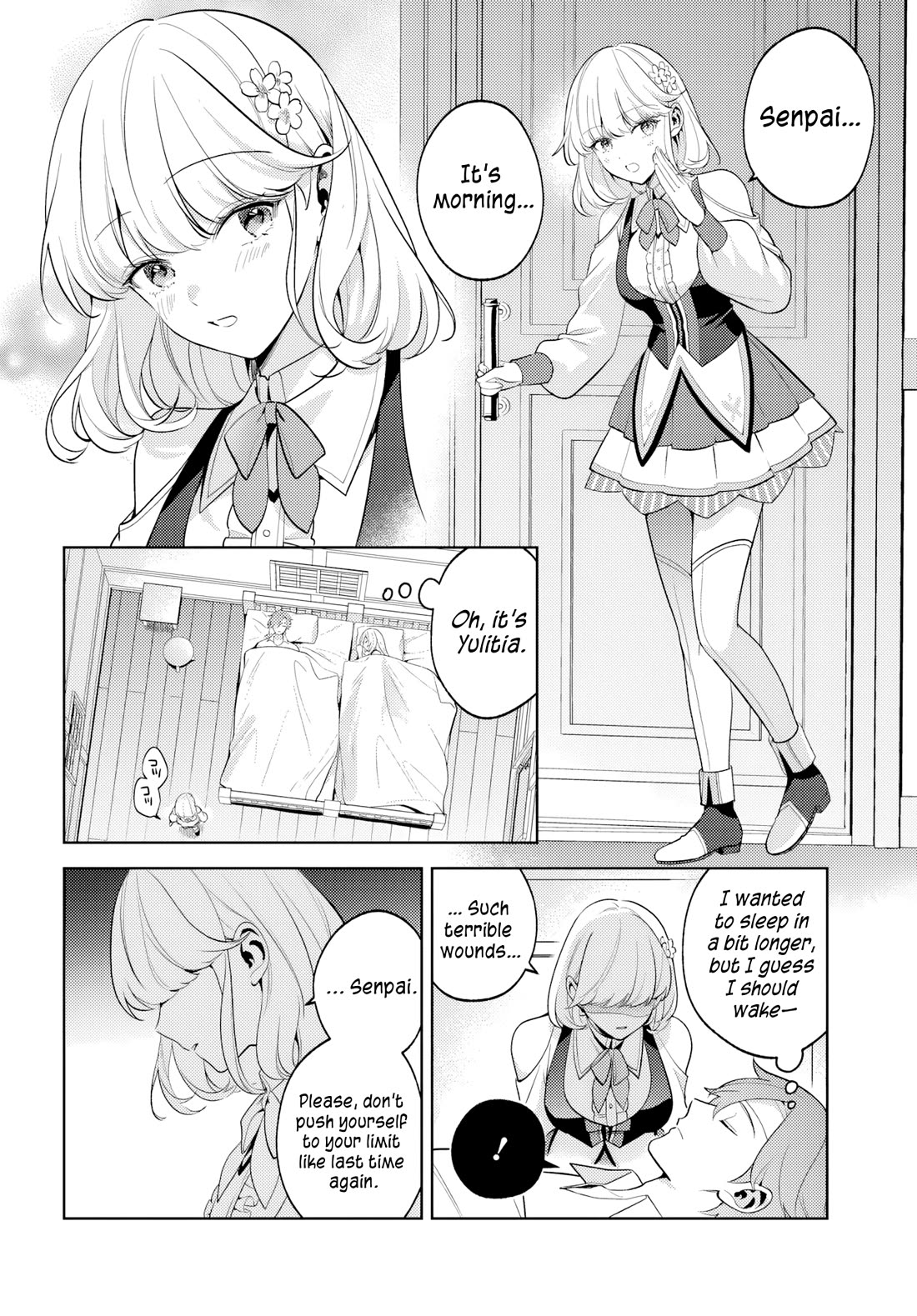 After a Desperate Struggle to Avoid Annihilation, My Party Became Unwell Chapter 2 page 5 - Chapter 2: Far too Heavy Emotions