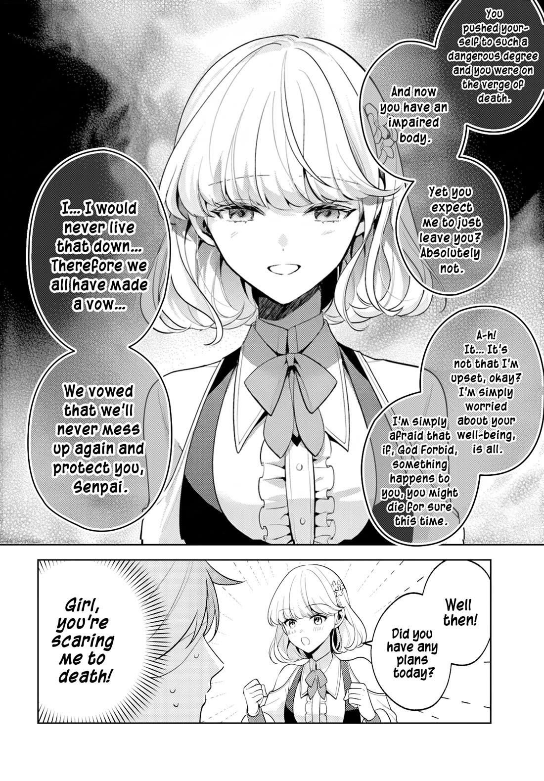 After a Desperate Struggle to Avoid Annihilation, My Party Became Unwell Chapter 2 page 9 - Chapter 2: Far too Heavy Emotions