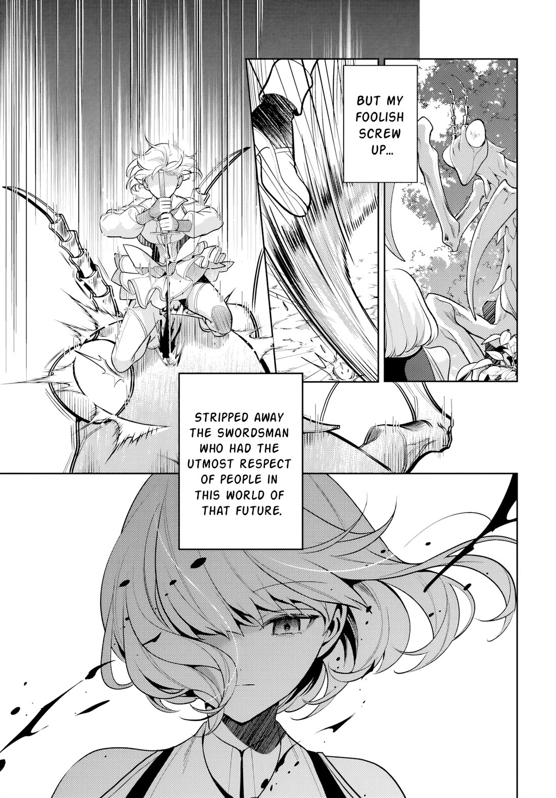 After a Desperate Struggle to Avoid Annihilation, My Party Became Unwell Chapter 3 page 16 - Chapter 3: The Two Girls Hunting Monsters
