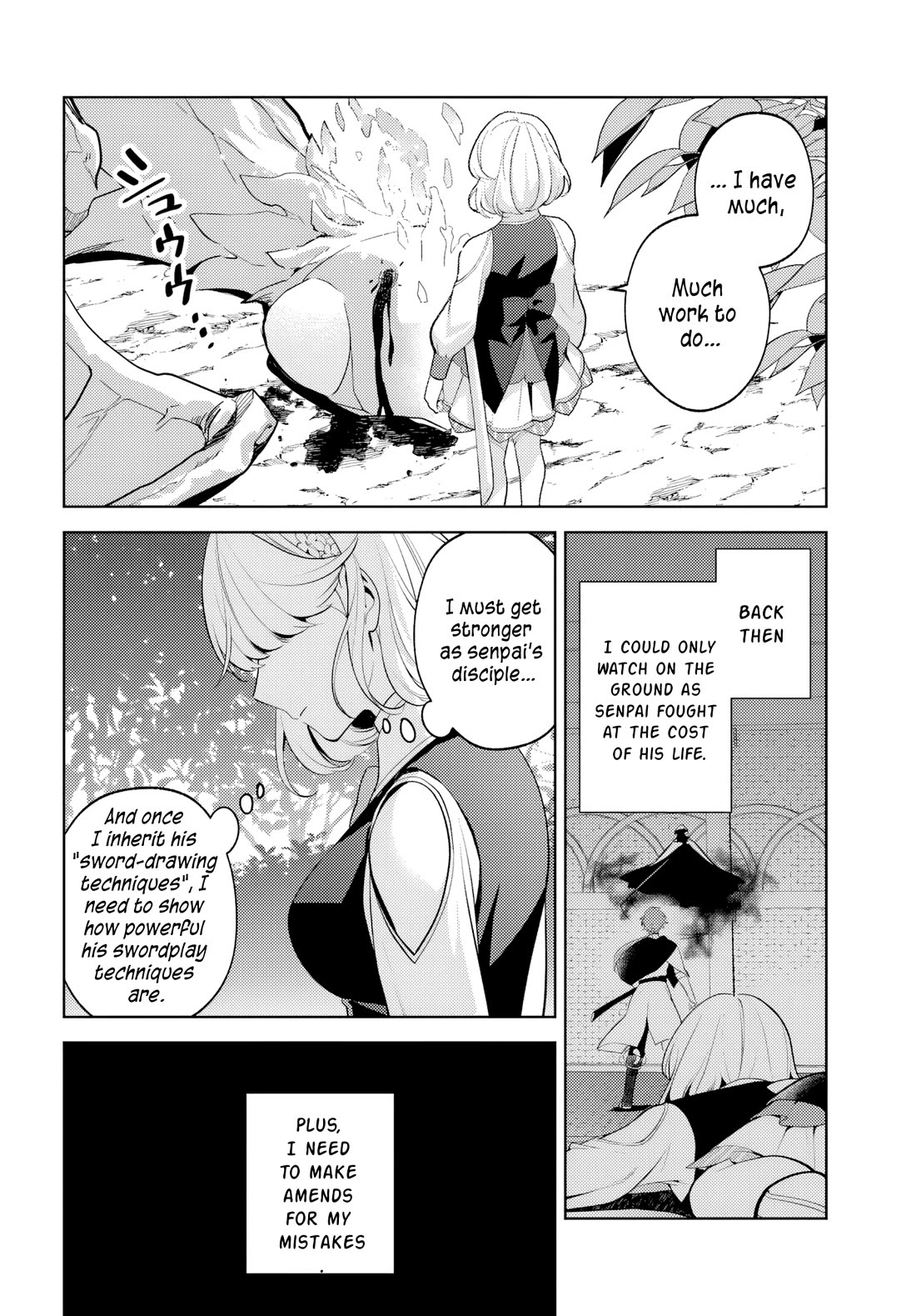 After a Desperate Struggle to Avoid Annihilation, My Party Became Unwell Chapter 3 page 17 - Chapter 3: The Two Girls Hunting Monsters