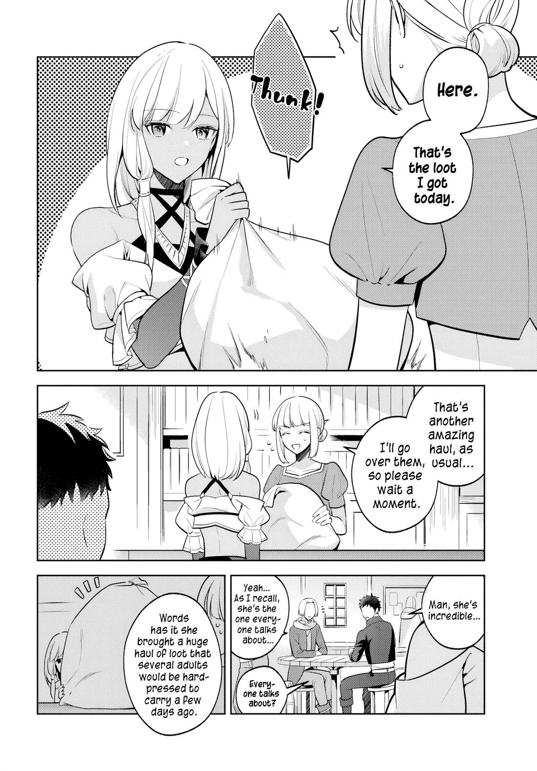 After a Desperate Struggle to Avoid Annihilation, My Party Became Unwell Chapter 3 page 23 - Chapter 3: The Two Girls Hunting Monsters