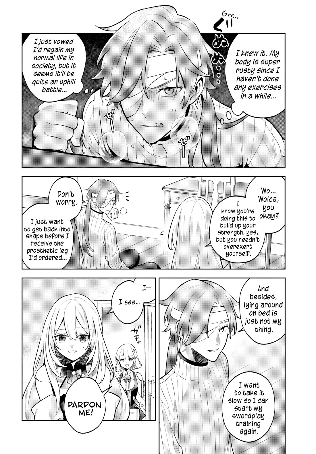 After a Desperate Struggle to Avoid Annihilation, My Party Became Unwell Chapter 3 page 3 - Chapter 3: The Two Girls Hunting Monsters