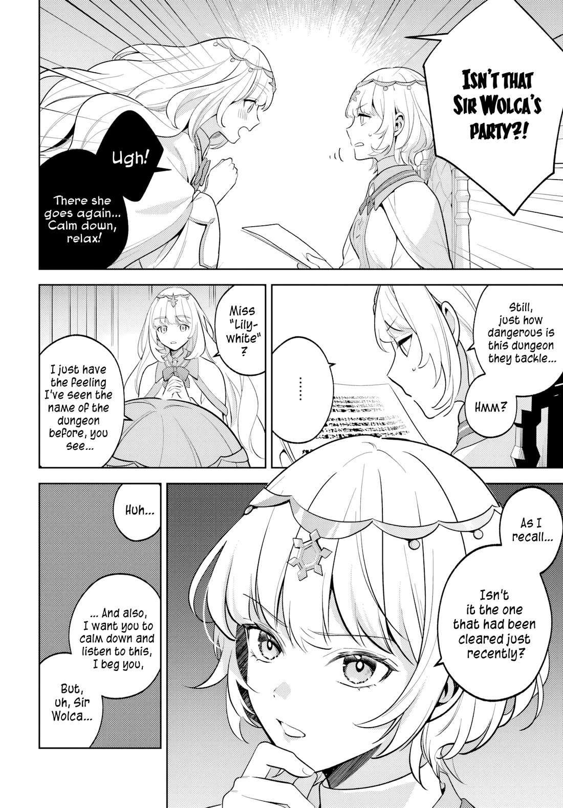 After a Desperate Struggle to Avoid Annihilation, My Party Became Unwell Chapter 3 page 35 - Chapter 3: The Two Girls Hunting Monsters