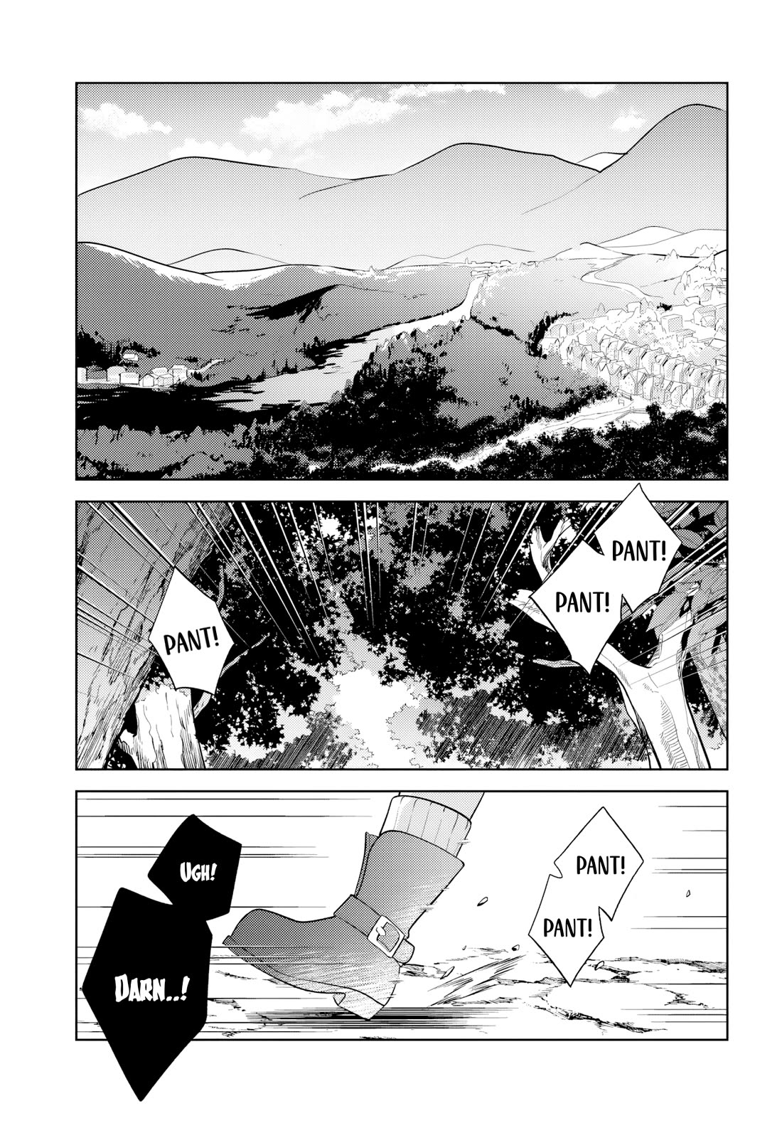 After a Desperate Struggle to Avoid Annihilation, My Party Became Unwell Chapter 3 page 6 - Chapter 3: The Two Girls Hunting Monsters