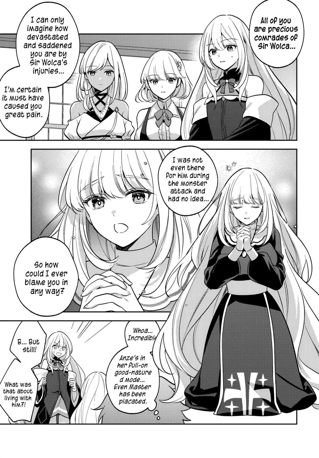 After a Desperate Struggle to Avoid Annihilation, My Party Became Unwell Chapter 4 page 10 - Chapter 4: A Visitor from the Cathedral