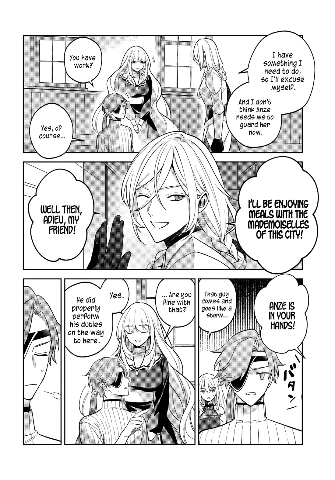 After a Desperate Struggle to Avoid Annihilation, My Party Became Unwell Chapter 4 page 17 - Chapter 4: A Visitor from the Cathedral