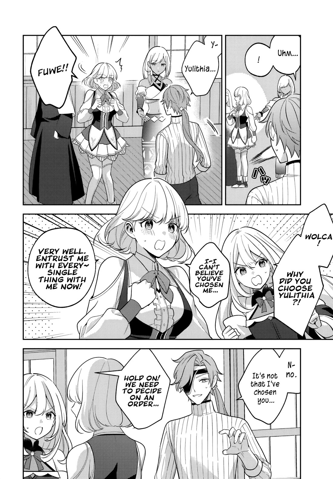 After a Desperate Struggle to Avoid Annihilation, My Party Became Unwell Chapter 4 page 19 - Chapter 4: A Visitor from the Cathedral