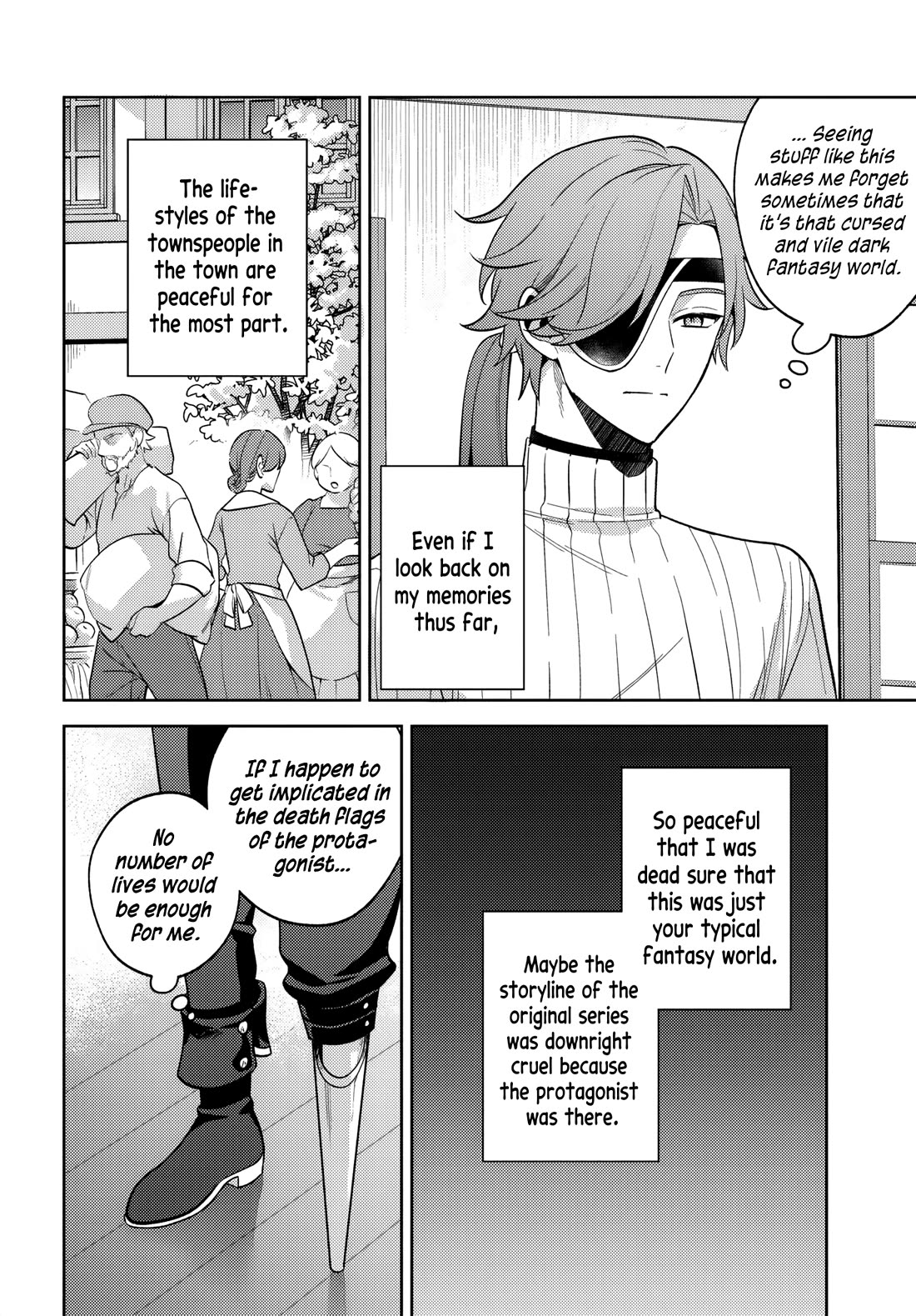 After a Desperate Struggle to Avoid Annihilation, My Party Became Unwell Chapter 4 page 21 - Chapter 4: A Visitor from the Cathedral
