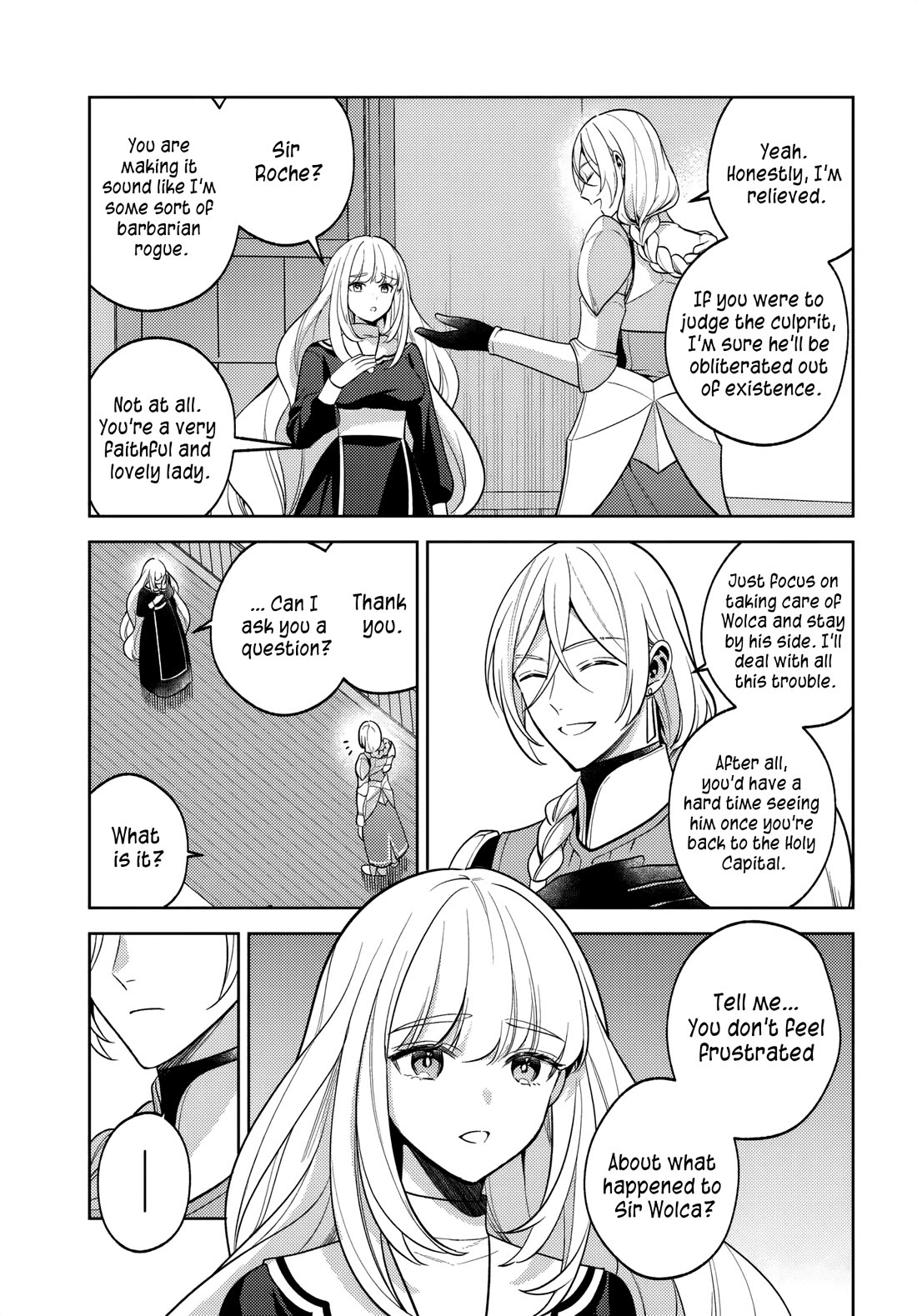After a Desperate Struggle to Avoid Annihilation, My Party Became Unwell Chapter 4 page 26 - Chapter 4: A Visitor from the Cathedral