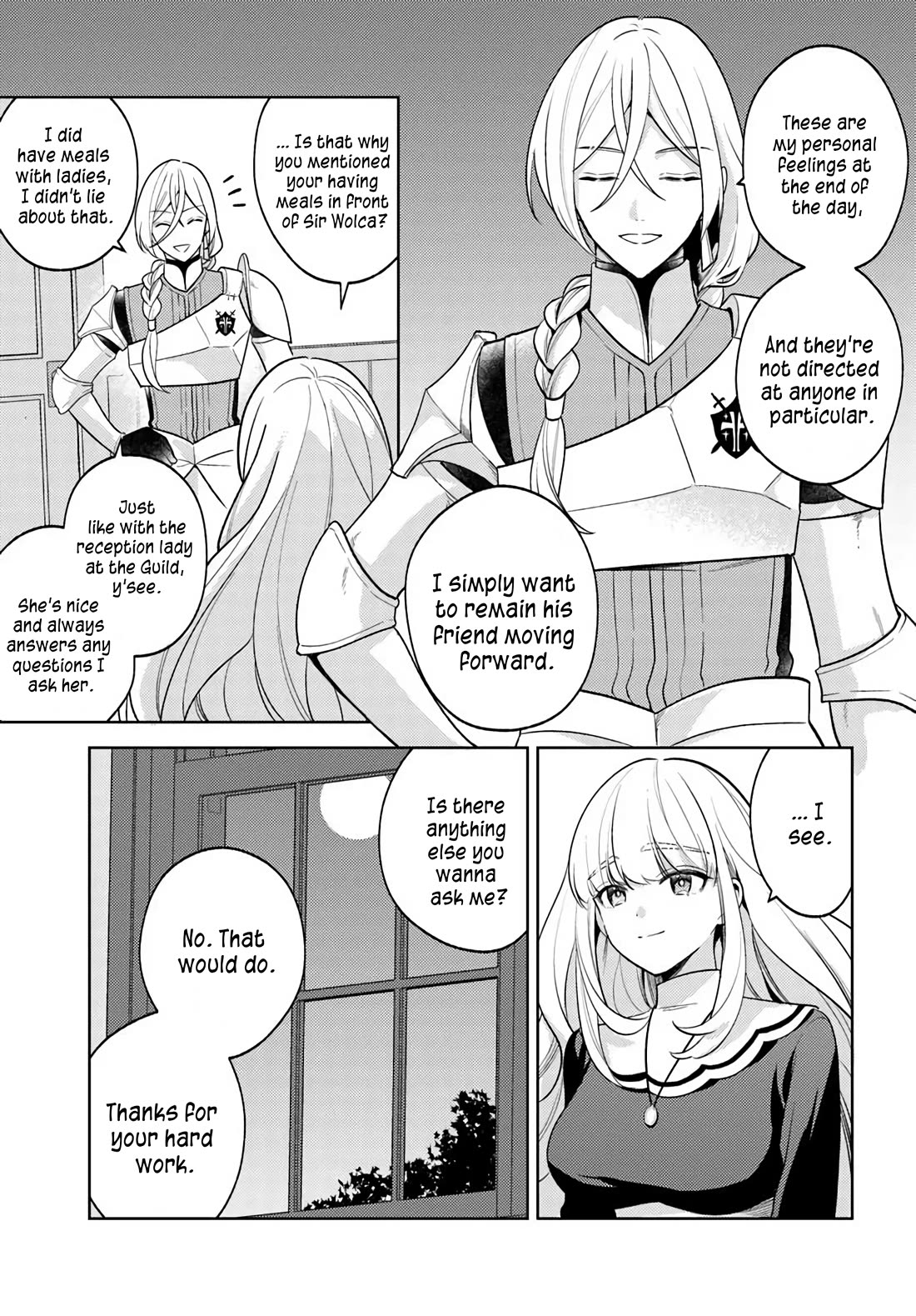 After a Desperate Struggle to Avoid Annihilation, My Party Became Unwell Chapter 4 page 28 - Chapter 4: A Visitor from the Cathedral